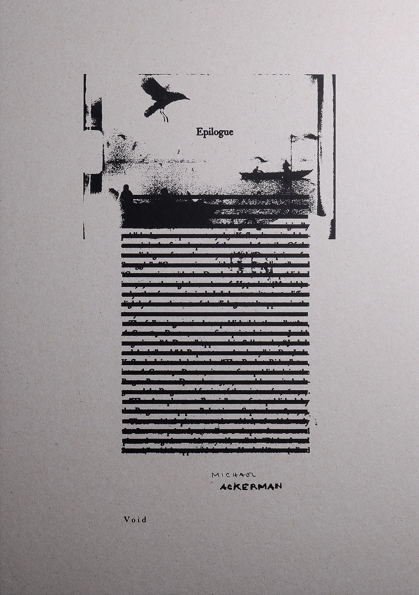 Michael Ackerman – Epilogue 1st EDITION — Void